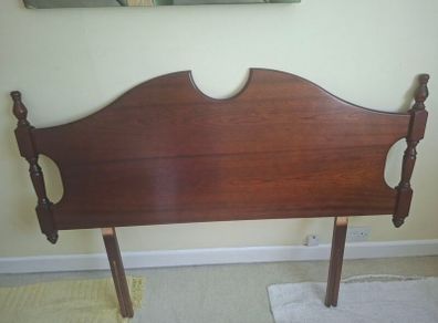 Mahogony Rossmore Headboard Double bed