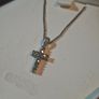 Beautiful Vintage Sterling Silver & Marcasite Cross Pendant Image 4