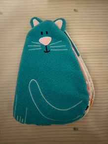 Cloth cat book for baby