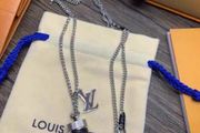 Perfume bottle style necklace