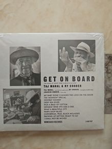 Taj Mahal & Ry Cooder CD - Get On Board  (NEW)
