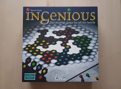 Ingenious Family Strategy Board Game by Reiner Knizia OOP 2004