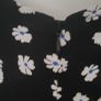 M&S black daisy print dress Sz 8 UK - Bnwt Image 6