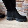 Black Suede Over The Knee Long Boots, size 39 Image 8