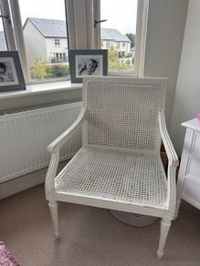 antique cane chair