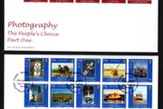 2002 Isle of Man Photography The Peoples Choice Part One Commemorative Stamp First Day Cover (FDC)