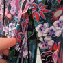 High brand silk dress y Saloni Image 8