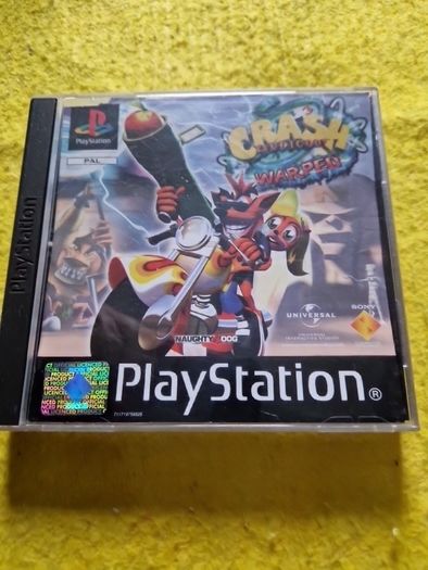 Crash Bandicoot 3 Warped PlayStation 1 ps1 PlayStation 2 ps2 games Original