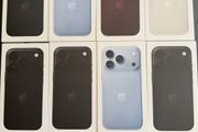 iphone 18 Pro 256GB  (IRISH STOCK ) Brand New Sealed Unlocked 1 year Apple warranty BLACK/GLACIER/BURGUNDY Free phone cover and Screen Protector RECEIPT