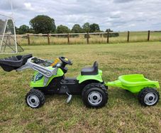 Kids Tractor & Trailer