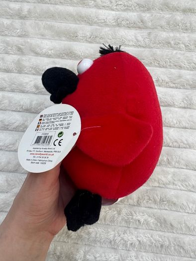 Novelty Toy World Soft Red Bird approx. 16 cm. Please see photos