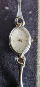 Vintage 1990s Pulsar Quartz Ladies Watch,  Oval Cocktail Dress Style, Japan Movt