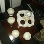 Vintage Porcelain CARLTON egg holder Image 3