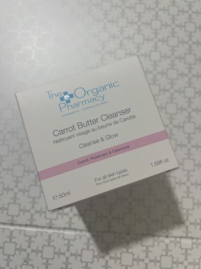 The Organic Pharmacy Carrot Butter Cleanser 50ml brand new