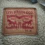 Levi's Blue Denim Sherpa Jacket Image 3