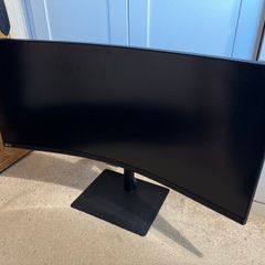 Samsung monitor 34" curved