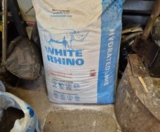 bag of Hydrated Lime