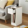 2 x  Nightstand Set of 2 Bedside Tables with Drawer for Box Spring, Sofa Table, Side Table, Image 7