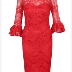 Little Mistress Red Dress Size 14/16