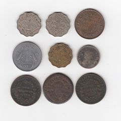 INDIA 9 Coins ( no. 426)