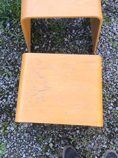 Vintage 90s IKEA "Benjamin" Nesting Stools (Set of 3)