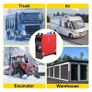 5KW Diesel Air Heater 12V All in One with LCD Switch & Remote Control Muffler Parking Suitable for Truck Boat Car Trailer Image 8