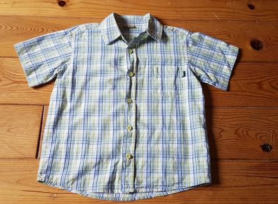 Blue Green Check Shirt Age 5-6