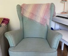 Ikea Strandmon Chair and Footstool