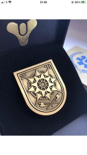Destiny 2 - MMXIV seal pin. Rare and Retired