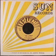 Elvis Presley I Got a Woman/I Love you Because-On Sun Label