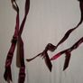 Hunkemoller burgundy suspender belt Image 2