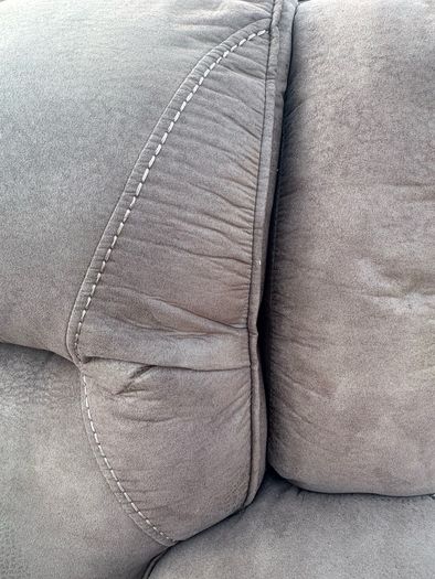 2 seater couch with console/drink holder