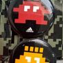 BN Pair Of Funky Adidas Badges / Pins Image 2