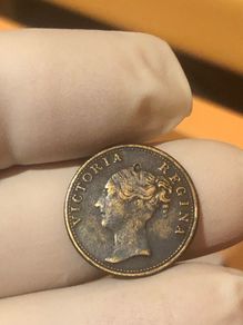 1837 Victoria"To Hanover" small size Coin has no holes