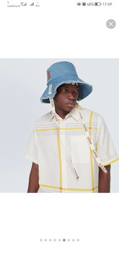 Loewe Denim Bucket Hat