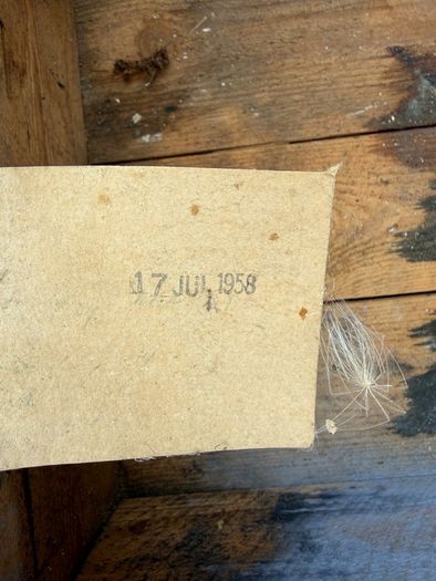 2 vintage wooden boxes