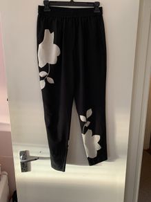 patterned trousers