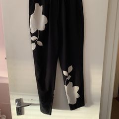 patterned trousers