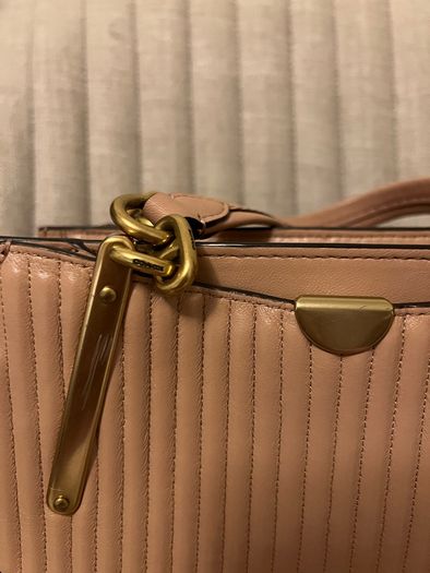 Coach nude bag