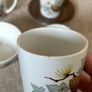 mid-century 15-piece Alfred Meakin coffee set in the "Fir Cone" (or "Hedgerow") Image 3