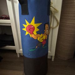 Kids Punching Bag with Gloves and Net Cover
