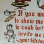 mid century plate, Kitchen plate, display plate Image 6