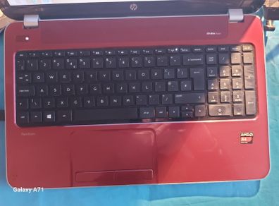 HP Pavillion, Red, 4GB Ram, 700GB HDD, Windows 8 Pro, AMD A4-5000 APU with Radeon HD Graphis 1.5GHz, Chrome and VLC for best movie ecperience