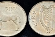 [#208] - Ireland 1986 | 20p | Twenty Pence | Horse | KM.25