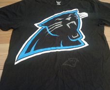 NFL Carolina panthers t shirt size large medium