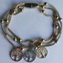 Women's Tree Of Life Charm Bracelet - Silver, Gold, Rose Gold Image 5