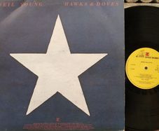 Neil Young - Hawks & Doves - Irish Press Lp