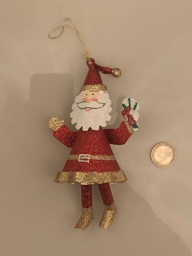 Metal Santa Christmas Decoration