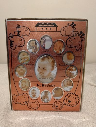 Baby's 1st Year Collage Photo Frame, NEW