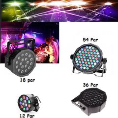 12/18/36 RGB LED Stage Light Par UP Down Uplight Downlight Downlighting Uplighting DMX-512 Lighting Laser Projector Party Club Disco DJ 12 18 36